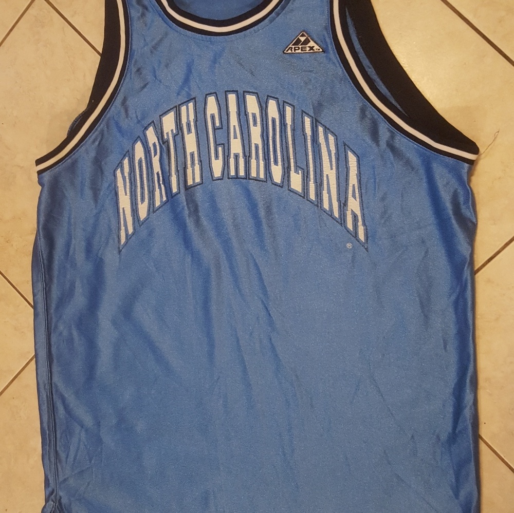 Vtg north carolina apex one basketball jersey szxl